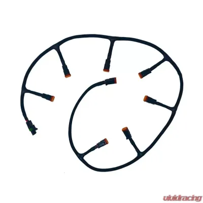 KC HiLites 50" Gravity LED Pro6 8-Light Plug-N-Play Light Bar Harness for Off-Road Use - 63221