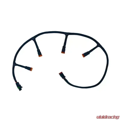 KC Hilites 32" Gravity LED Pro6 5-Light Light Bar Harness for Off-Road Vehicles - 63223
