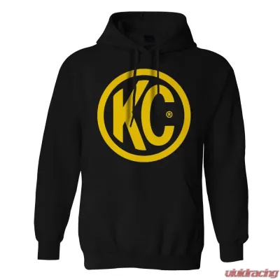 KC Hilites Black Medium Pullover Hoodie for Men, 70322, Cotton Blend, Casual Wear - 70322
