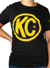 KC Hilites Black Large Women's KC Tee Shirt - 100% Cotton, Comfortable Fit, Casual Wear                                     - 70645 - Image 2