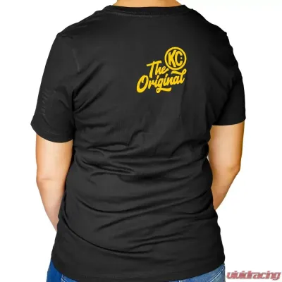 KC Hilites Black Large Women's KC Tee Shirt - 100% Cotton, Comfortable Fit, Casual Wear - 70645