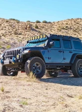 KC HiLites 7331 Pair 50" Light Bar Bracket Set Overhead Mount for Jeep Wrangler 4XE 2021+                                     - 7331 - Image 6