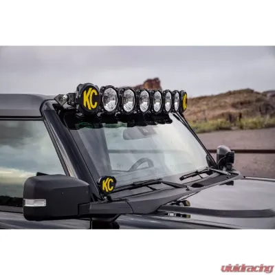 KC Hilites 7332 Pair 50" Light Bar Bracket Set Overhead Mounts for 2021+ Ford Bronco - 7332