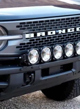 KC Hilites Gravity LED Pro6 39" Front Bumper Light Bar Kit for 2021+ Ford Bronco                                     - 91341 - Image 4