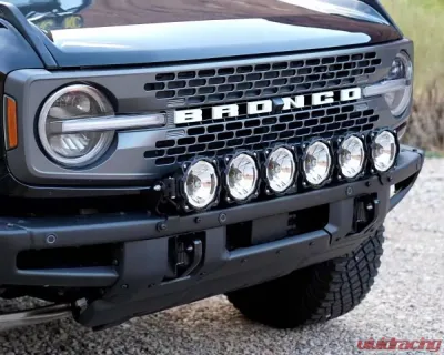 KC Hilites Gravity LED Pro6 39" Front Bumper Light Bar Kit for 2021+ Ford Bronco - 91341