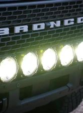 KC Hilites Gravity LED Pro6 39" Front Bumper Light Bar Kit for 2021+ Ford Bronco                                     - 91341 - Image 6