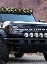 KC Hilites Gravity LED Pro6 39" Front Bumper Light Bar Kit for 2021+ Ford Bronco                                     - 91341 - Image 7