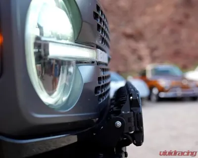 KC Hilites Gravity LED Pro6 39" Front Bumper Light Bar Kit for 2021+ Ford Bronco - 91341