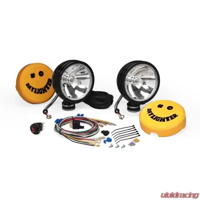 KC Hilites 6" Daylighter Halogen 2-Light System 100W Spot Beam for Off-Road Vehicles - 238