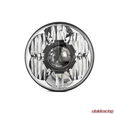 KC Hilites 7" Gravity LED Pro 2-Headlights SAE/ECE 40W for Jeep Wrangler JK 2007-2018 - 42341