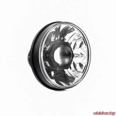 KC Hilites 7" Gravity LED Pro 2-Headlights SAE/ECE 40W for Jeep Wrangler JK 2007-2018 - 42341