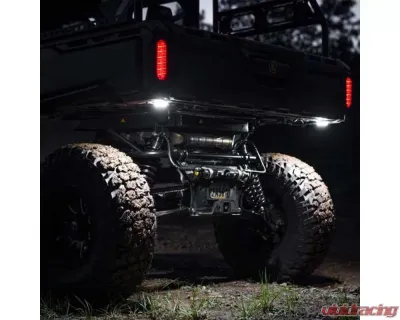 KC HiLites Two-Light Add-On Cyclone V2 Kit, Clear, 2.5 Meters Long - 6331