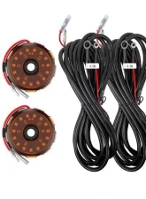 KC Hilites Two-Light Add-On Cyclone V2 Kit Amber 3.5 Meters Long for Off-Road Use                                     - 6334 - Image 3