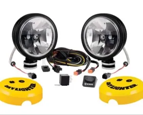 KC Hilites 6" Daylighter Gravity LED 2-Light System SAE/ECE 20W Driving Beam