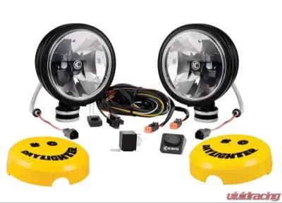 KC Hilites 6" Daylighter Gravity LED 2-Light System SAE/ECE 20W Driving Beam - 653