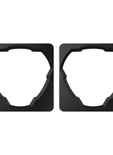 KC HiLites Square Universal Shrouds for FLEX ERA 3 Lights - Pair, Durable Black Finish                                     - 7469 - Image 3