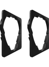KC HiLites Square Universal Shrouds for FLEX ERA 3 Lights - Pair, Durable Black Finish                                     - 7469 - Image 2