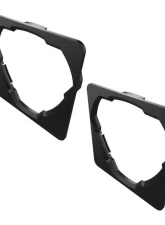 KC HiLites Square Universal Shrouds for FLEX ERA 3 Lights - Pair, Durable Black Finish                                     - 7469 - Image 3