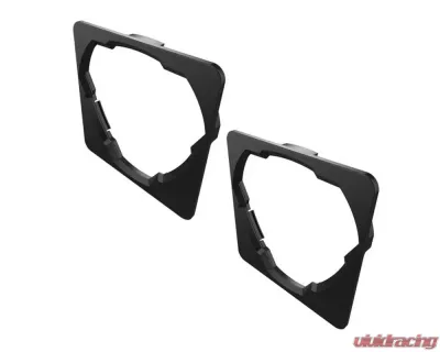 KC HiLites Square Universal Shrouds for FLEX ERA 3 Lights - Pair, Durable Black Finish - 7469