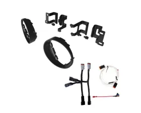 KC HiLites Bracket Set Fog Pocket Kit for FLEX ERA 3 - Toyota 4Runner | Tacoma | Tundra 2009+