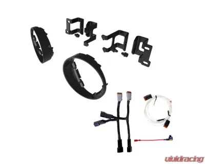 KC HiLites Bracket Set Fog Pocket Kit for FLEX ERA 3 - Toyota 4Runner | Tacoma | Tundra 2009+ - 7471