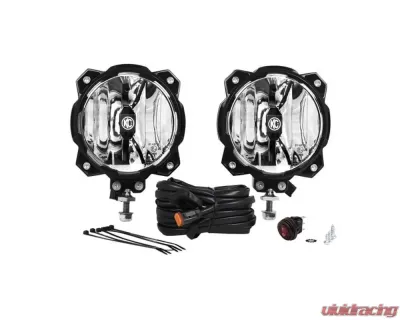 KC Hilites 6" Pro6 Gravity LED Infinity Ring 2-Light System 20W Spot Beam 91301 - 91301