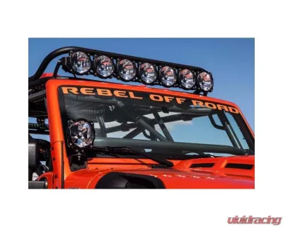 KC Hilites 6" Pro6 Gravity LED Infinity Ring 2-Light System 20W Spot Beam 91301 - 91301