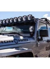 KC Hilites 6" Pro6 Gravity LED Infinity Ring 2-Light System 20W Wide-40 Beam                                     - 91305 - Image 2