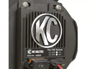KC Hilites HID Ballast Replacement 12V 70W for Off-Road Lighting Applications