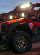 KC HiLites Flex Era 4 Single Light Master Kit for 2018-2023 Jeep Wrangler, 1289                                     - 1289 - Image 11