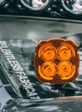 KC HiLites Flex Era 4 Single Light Master Kit for 2018-2023 Jeep Wrangler, 1289                                     - 1289 - Image 14