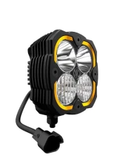 KC HiLites Flex Era 4 Single Light Master Kit for 2018-2023 Jeep Wrangler, 1289                                     - 1289 - Image 3