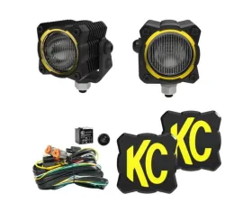 KC HiLites Flex Era 1 Standard Backup Light Kit for 520 - Durable LED Lights