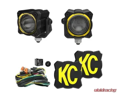 KC HiLites Flex Era 1 Standard Backup Light Kit for 520 - Durable LED Lights - 520