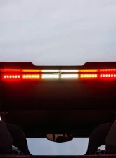 KC Hilites Rear-Facing LED Light Bar Multi-Function Chase Bar Kit for Polaris RZR Turbo R & Pro XP                                     - 98012 - Image 4