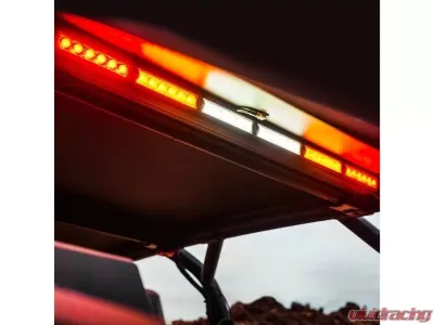 KC Hilites Rear-Facing LED Light Bar Multi-Function Chase Bar Kit for Polaris RZR Turbo R & Pro XP - 98012