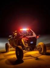 KC Hilites Rear-Facing LED Light Bar Multi-Function Chase Bar Kit for Polaris RZR Turbo R & Pro XP                                     - 98012 - Image 7