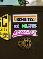 KC Hilites Throwback KC Logos Sticker Pack - 5 Vinyl Stickers, Multi-Color, 3x3 inches                                     - 9948 - Image 3