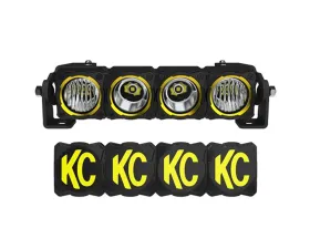 KC HiLites FLEX ERA 10 Inch LED Light Bar Master Kit