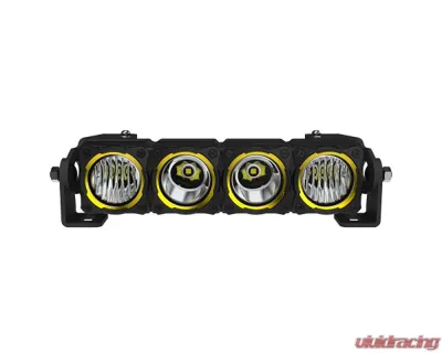 KC Hilites FLEX ERA 10 Inch LED Light Bar Master Kit for Off-Road Vehicles - 291