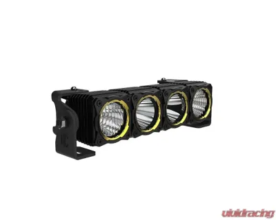 KC Hilites FLEX ERA 10 Inch LED Light Bar Master Kit for Off-Road Vehicles - 291