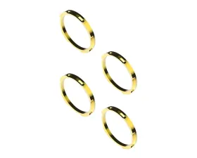 KC Hilites FLEX ERA LED Light Bar Gold Bezel Kit for 10 Inch Segments