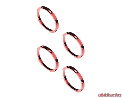 KC HiLites FLEX ERA LED Light Bar Red Bezel Kit for 10 Inch Segments - 30579