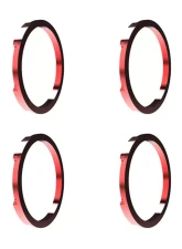 KC HiLites FLEX ERA LED Light Bar Red Bezel Kit for 10 Inch Segments                                     - 30579 - Image 3