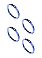 KC HiLites FLEX ERA LED Light Bar Blue Bezel Kit for 10 Inch Segments 30580                                     - 30580 - Image 4