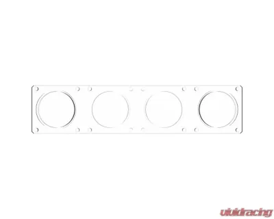 KC HiLites FLEX ERA LED Clear Spot Beam Lens for Light Bars, 4271, Durable Material - 4271