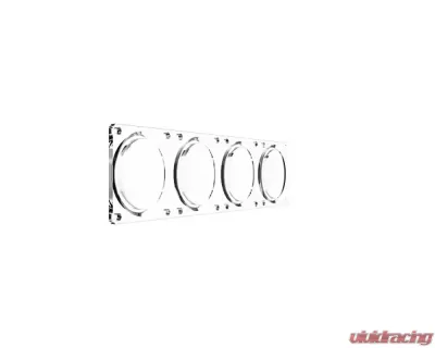 KC HiLites FLEX ERA LED Clear Spot Beam Lens for Light Bars, 4271, Durable Material - 4271