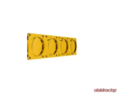 KC Hilites FLEX ERA LED Performance Yellow Spot Beam Lens for Light Bars 4272 - 4272
