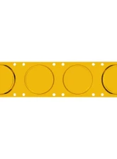 KC Hilites FLEX ERA LED Performance Yellow Spot Beam Lens for Light Bars 4272                                     - 4272 - Image 5