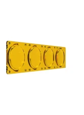 KC Hilites FLEX ERA LED Performance Yellow Spot Beam Lens for Light Bars 4272                                     - 4272 - Image 6